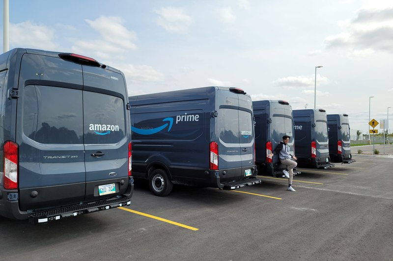 Amazon Prime van