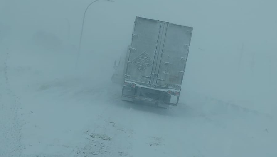 Winter road delivery